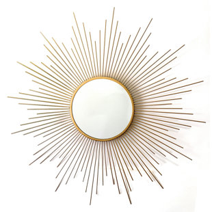 MERCER41 Bussiere Metal Concave Wall Mirror