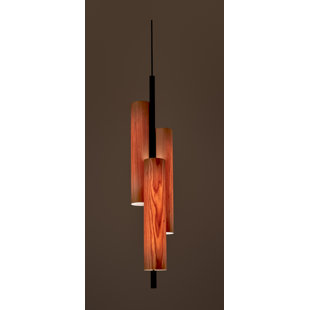 LZF Black Note Geometric LED Pendant by Ramón Esteve