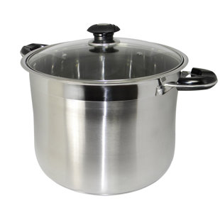 Prime Pacific 24 Quarts Stainless Steel Stock Pot