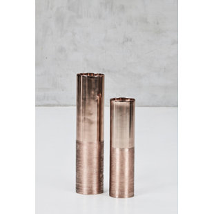 CARLA&MARGE Abaniola 2 Piece Metal Candlestick Set