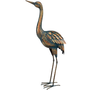 REGAL ART & GIFT Patina Crane 26.5"