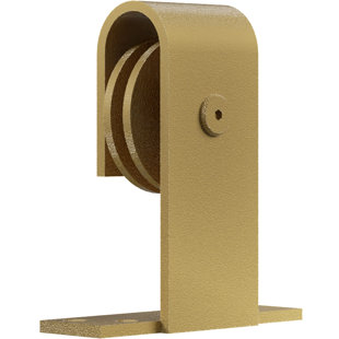 GOLDBERG BROTHERS INC. Premium J-Top Mount Roller Hanger W/ Bolts For Barn Door For 1 3/8" To 2 1/4" Doors