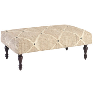 ANNIE SELKE HOME Kali Natural Rug Ottoman