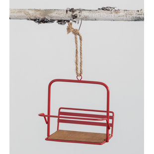 THE HOLIDAY AISLE® Ski Lift Hanging Figurine Ornament