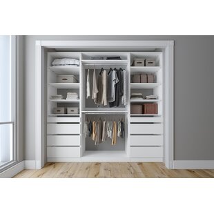 CLOSET & CO South Dakota 84" W Closet System Reach-In Sets