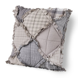 DONNA SHARP Smoky Mountain Ruffled Throw Pillow