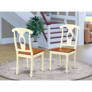 DARBY HOME CO Huse Solid Wood Side Chair (Set of 2)