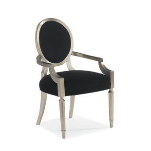 CARACOLE CLASSIC Chit-Chat Upholstered Arm Chair (Set of 2) (Set of 2)