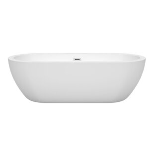 WYNDHAM COLLECTION Soho 72'' x 31'' Freestanding Soaking Acrylic Bathtub