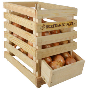 EsschertDesign Solid Wood Crate