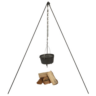 ESSCHERTDESIGN Wood Tripod Stand