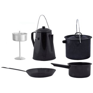 ESSCHERTDESIGN 5 - Piece Carbon Steel Cookware Set