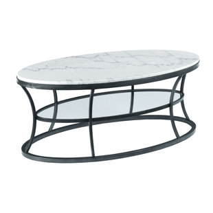 BRAYDEN STUDIO® McMahon Stone Top Single Coffee Table