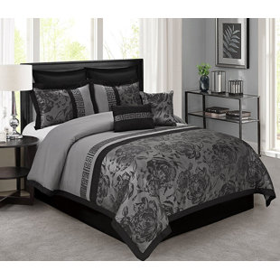 HOMECHOICE INTERNATIONAL GROUP Microfiber 8 Piece Comforter Set
