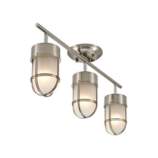 ADDINGTON PARK 24.37'' 3 -Light Fixed Track Track Kit with Dimmable and Adjustable Head
