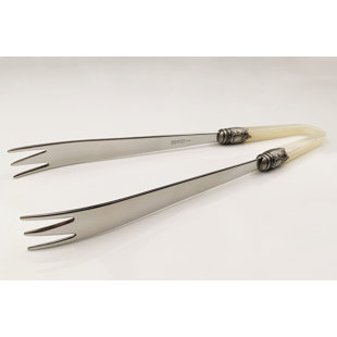 BUGATTI ITALY Oxford Stainless Steel Salad / Serving Tongs