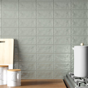 WALKON TILE Mason 3" x 6" Ceramic Subway Tile