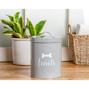 PARK LIFE DESIGNS Jasper 2.8 Lb. Metal Food Storage Container