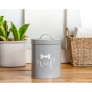 PARK LIFE DESIGNS Casper 2.8 Lb. Metal Food Storage Container