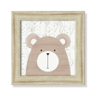 CASA FINE ARTS Juvenile Animals Framed Art