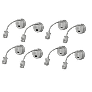 MEDALLION LIGHTING Classic Contemporary Plug-in Spotlight (Set of 8)