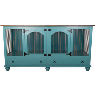 TUCKER MURPHY PET™ Stelly Large Double Wide Credenza Pet Crate