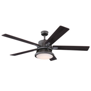 WILLISTON FORGE Rosser 60'' Ceiling Fan with LED Lights