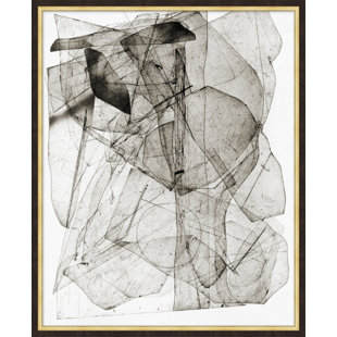 WENDOVER ART GROUP Batholith Monoprint 4 by Thom Filicia Picture Frame Graphic Art on Paper