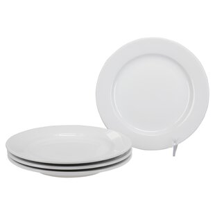 BIA Cordon Bleu 8-Inch Bistro Porcelain Salad Plate (Set of 4)