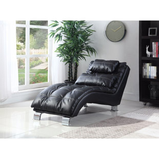 ORREN ELLIS Vegan Leather Chaise Lounge