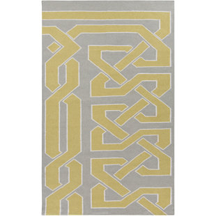 BETH LACEFIELD FOR SURYA Alameda Flatweave Wool Abstract Indoor Rug