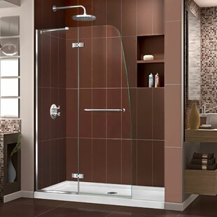 DREAMLINE Aqua Ultra 45" W x 72" H Pivot Frameless Shower Door