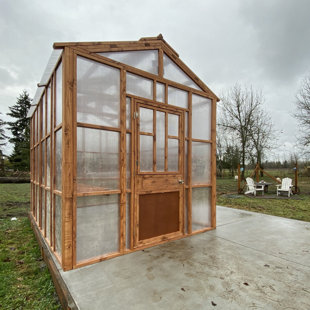 NW GREEN PANELS Lifestyle Package 8'7" W x 12'7" D Greenhouse Kit