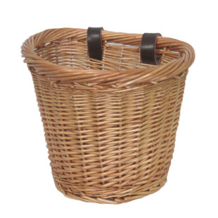 ALPEN HOME Wicker Heritage Oval Bike Basket