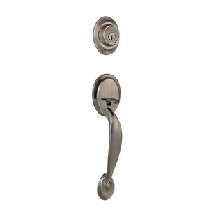 KWIKSET Dakota Exterior Portion Handleset with Single Cylinder Deadbolt (Interior Portion Sold Separately)