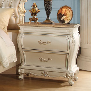 ROSDORF PARK Leawood 2 - Drawer Solid Wood Nightstand