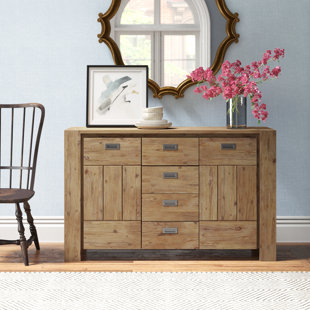 THREE POSTS™ Vancamp Seashore Sideboard, Antique Natural