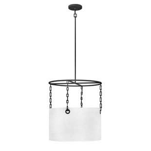HINKLEY Tribeca 4 - Light Dimmable Drum Chandelier
