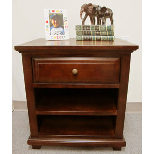 MILLWOOD PINES Landy 1 Drawer Nightstand
