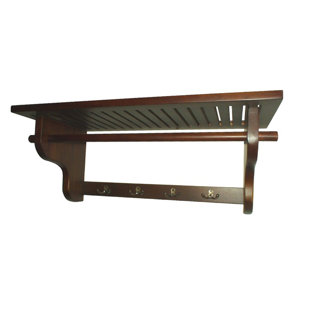 D-ART COLLECTION Mahogany Accent Shelf