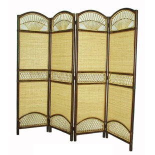 D-ART COLLECTION 59'' W x 69'' H 4 - Panel Folding Room Divider