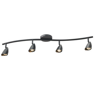 GLOBE ELECTRIC COMPANY Grayson 43.31'' 4 -Light Cable Lighting Track Kit with Dimmable and Adjustable Head