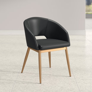 MERCER41 Oliviah 23" W Dining Chair with Metal Frame