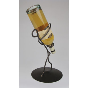 METROTEX DESIGNS 1 Bottle Tabletop Wine Bottle Rack