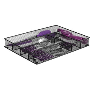MINDSPACE 6 Compartments 2" H x 16" W x 11" D Drawer Organizer