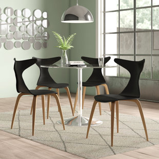 ALL HOME Esszimmerstuhl Gilgandra aus Massivholz (Set besteht aus 4)