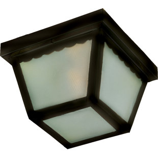 LARK MANOR™ Carder 1 - Bulb Outdoor Flush Mount