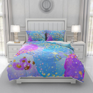 GEMMA VIOLET Shenna Confetti Duvet Cover Set
