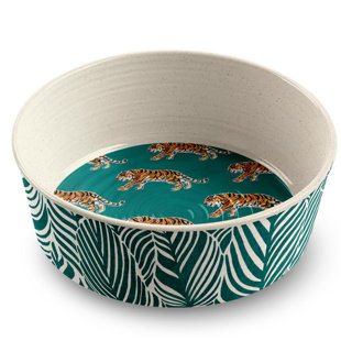 TARHONG Safari 4 Cups Anti-Skid Pet Bowl (Set of 2)