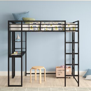 Larrick Loft Bed with Bookcase by Viv + Rae™